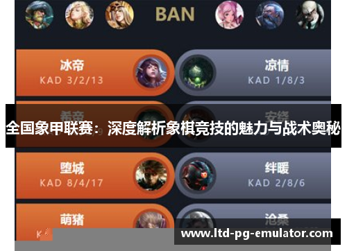 全国象甲联赛:深度解析象棋竞技的魅力与战术奥秘 全国象甲联赛:深度解析象棋竞技的魅力与战术奥秘