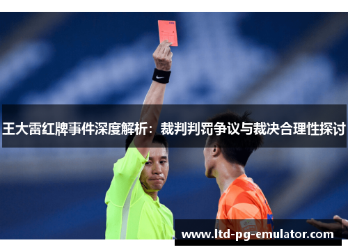 王大雷红牌事件深度解析:裁判判罚争议与裁决合理性探讨 王大雷红牌事件深度解析:裁判判罚争议与裁决合理性探讨